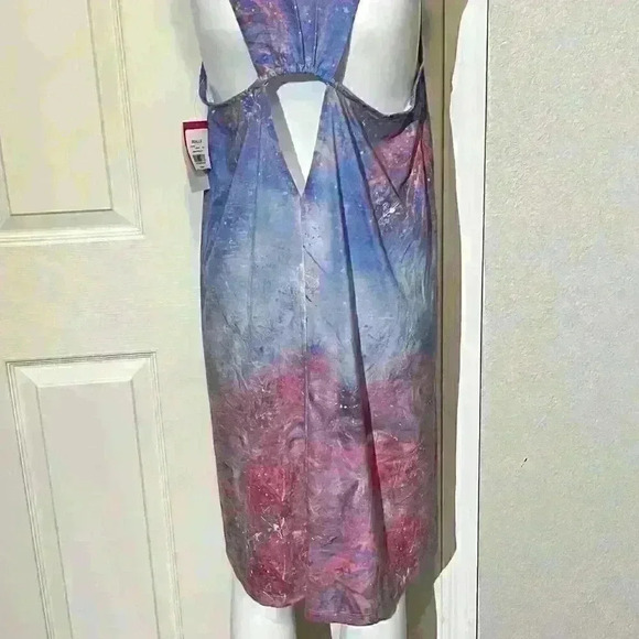 Leoma Lovegrove Cockatoo Bird Colorful Racerback Sleeveless A Line Beach Dress - Picture 9 of 10